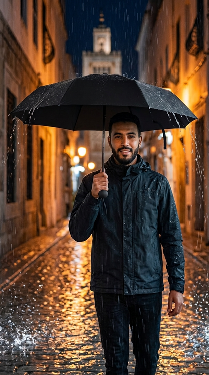 Mini parapluie de voyage anti-UV avec étui